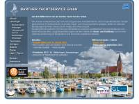 Internetseite Barther Yachtservice